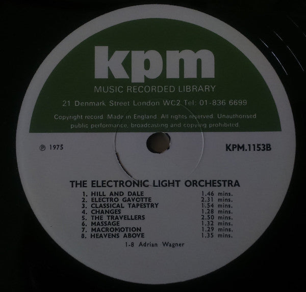 Adrian Wagner – The Electronic Light Orchestra LP vinyl record, image 4 of 4