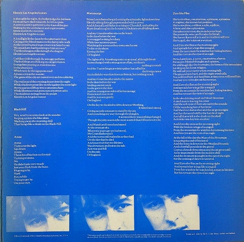 Al Stewart – Zero She Flies LP vinyl record, image 3 of 6