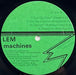 Lem – Machines LP vinyl record, image 4 of 4