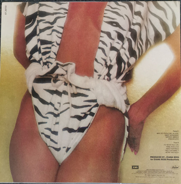 Diana Ross – Why Do Fools Fall In Love LP vinyl record, image 2 of 6
