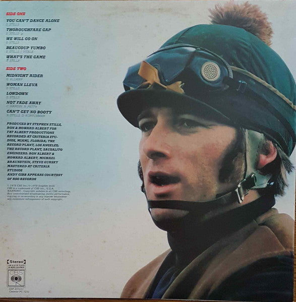 Stephen Stills – Thoroughfare Gap LP vinyl record, image 2 of 3