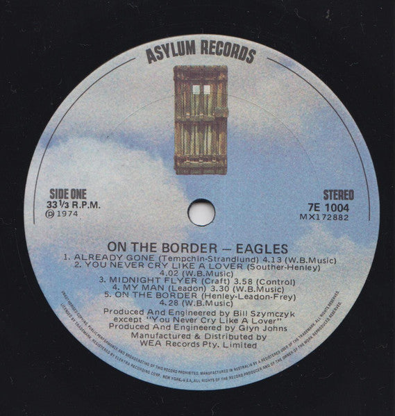 Eagles – On The Border LP vinyl record, image 2 of 3