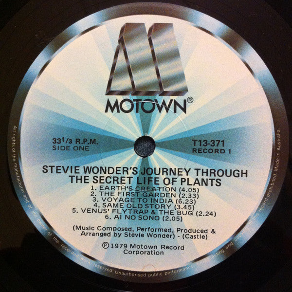 Stevie Wonder – Journey Through The Secret Life Of Plants (2xLP) LP vinyl record, image 4 of 10