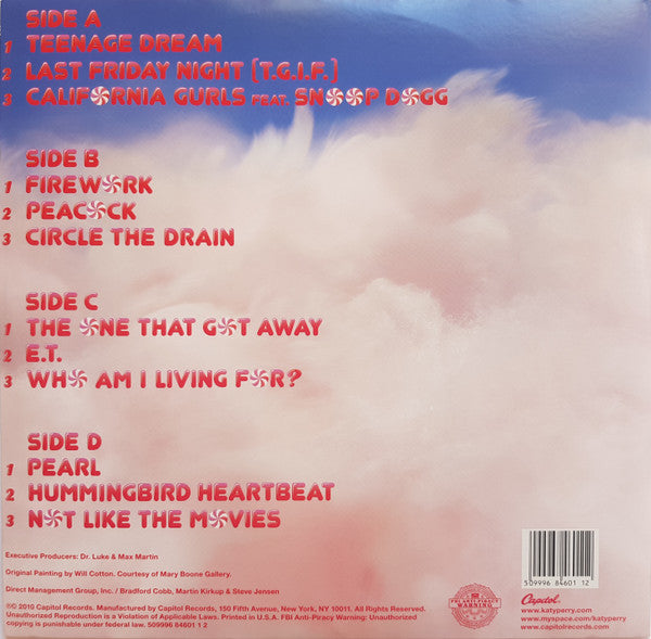 Katy Perry – Teenage Dream (2xLP) LP vinyl record, image 3 of 10