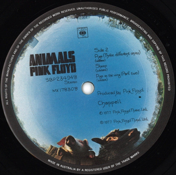 Pink Floyd – Animals LP vinyl record, image 4 of 5