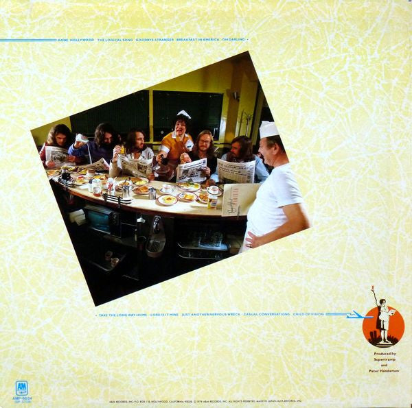 Supertramp – Breakfast In America LP vinyl record, image 4 of 10