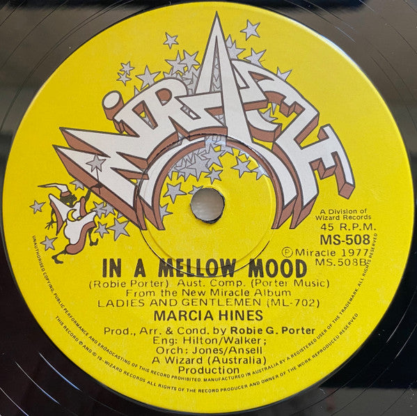 Marcia Hines – You 7" vinyl record, image 2 of 2