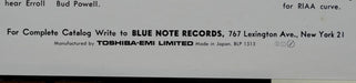 Jutta Hipp – At The Hickory House Volume 1 LP vinyl record, image 4 of 10
