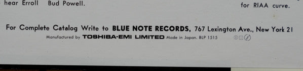 Jutta Hipp – At The Hickory House Volume 1 LP vinyl record, image 4 of 10