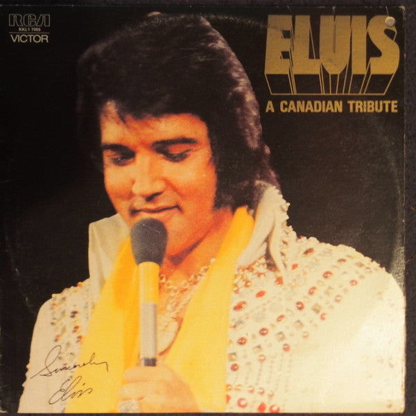 Elvis Presley – A Canadian Tribute LP vinyl record, image 1 of 6