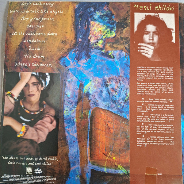 Toni Childs – Union LP vinyl record, image 6 of 6