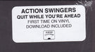 Action Swingers – Quit While You're Ahead LP vinyl record, image 6 of 6