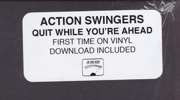 Action Swingers – Quit While You're Ahead LP vinyl record, image 6 of 6
