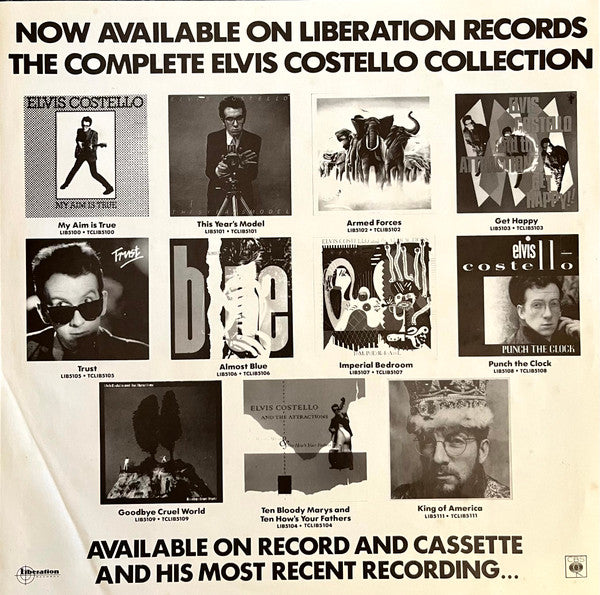 Elvis Costello & The Attractions – Ten Bloody Marys & Ten How's Your Fathers LP vinyl record, image 5 of 6