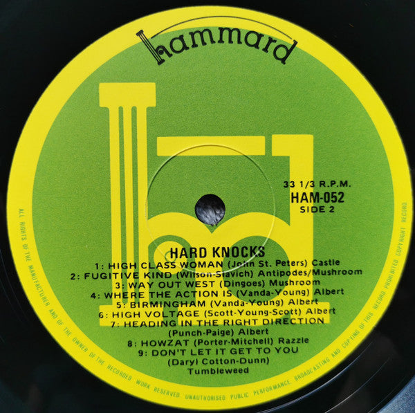 Various – Hard Knocks LP vinyl record, image 4 of 4