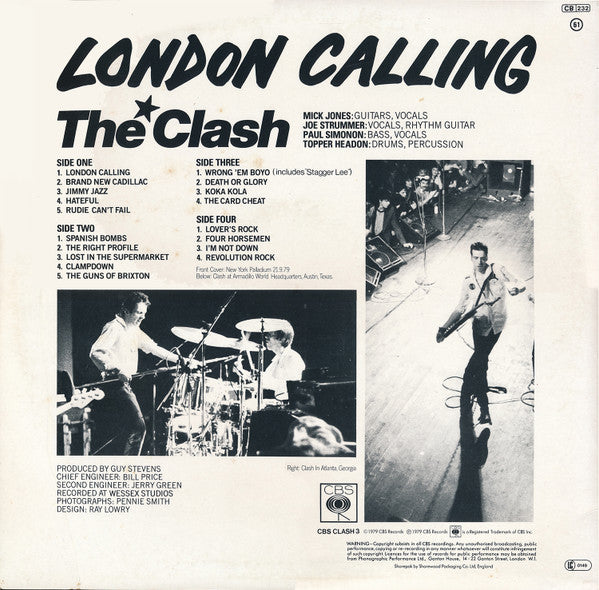 The Clash – London Calling (2xLP) LP vinyl record, image 2 of 6