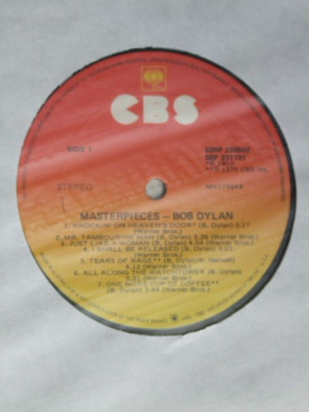 Bob Dylan – Masterpieces (3xLP) LP vinyl record, image 9 of 10