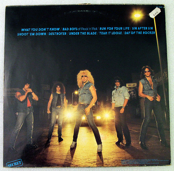 Twisted Sister – Under The Blade LP vinyl record, image 2 of 7