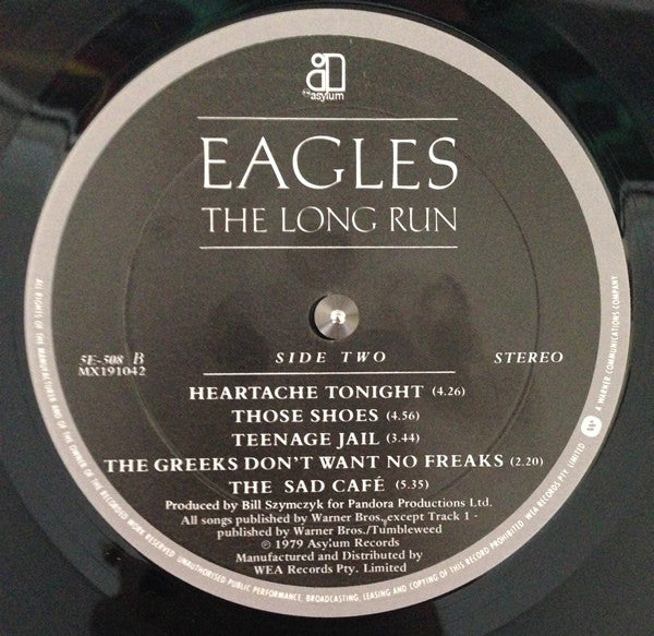 Eagles – The Long Run LP vinyl record, image 4 of 7