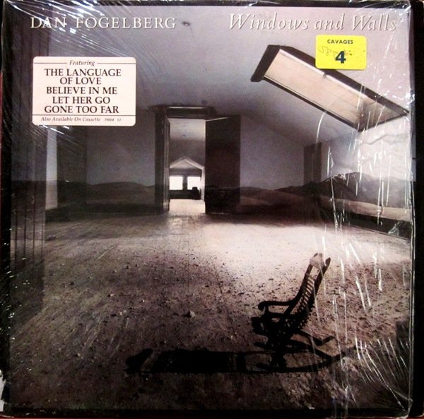 Dan Fogelberg – Windows And Walls LP vinyl record, image 2 of 10