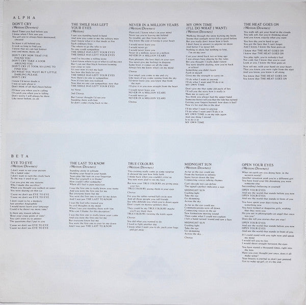Asia – Alpha LP vinyl record, image 6 of 7