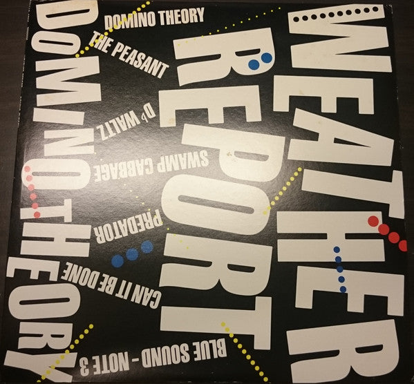 Weather Report – Domino Theory LP vinyl record, image 2 of 9
