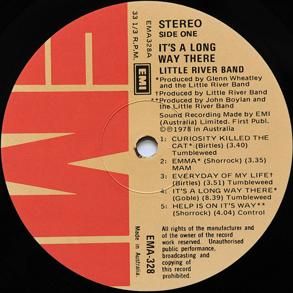 Little River Band – It's A Long Way There (Greatest Hits) LP vinyl record, image 3 of 6