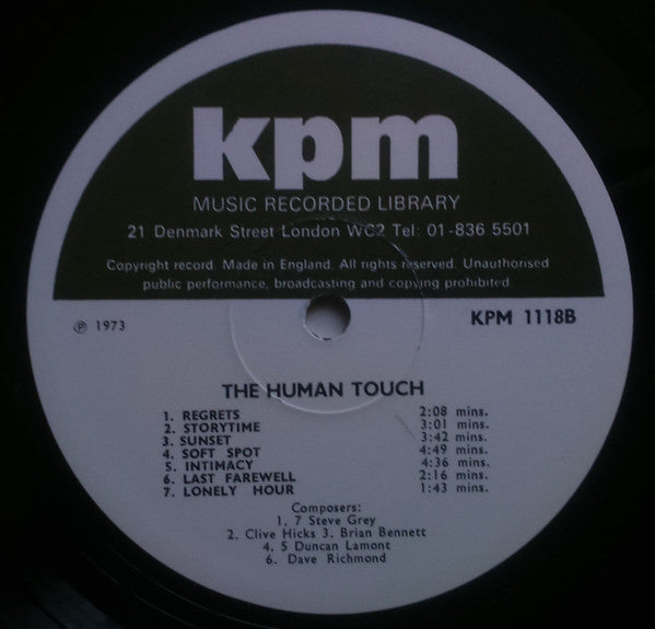 Various – The Human Touch LP vinyl record, image 4 of 4