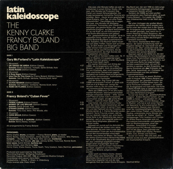 Clarke-Boland Big Band – Latin Kaleidoscope LP vinyl record, image 5 of 6