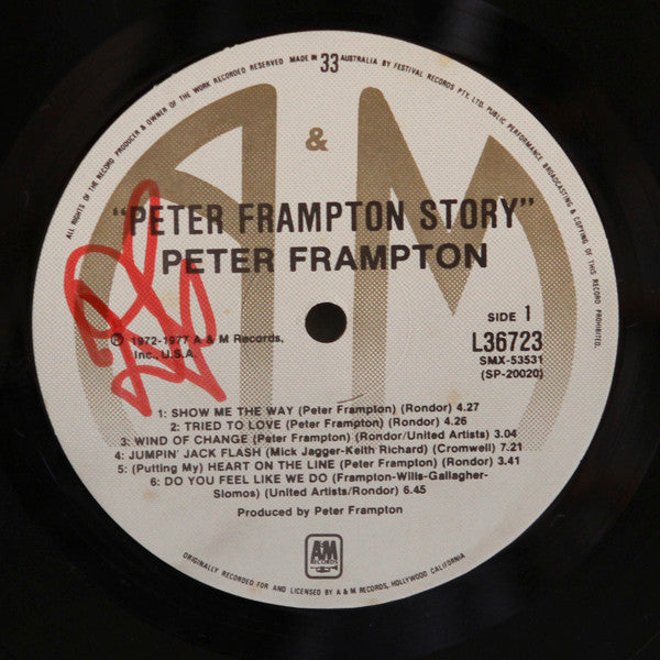 Peter Frampton – Peter Frampton Story LP vinyl record, image 3 of 5