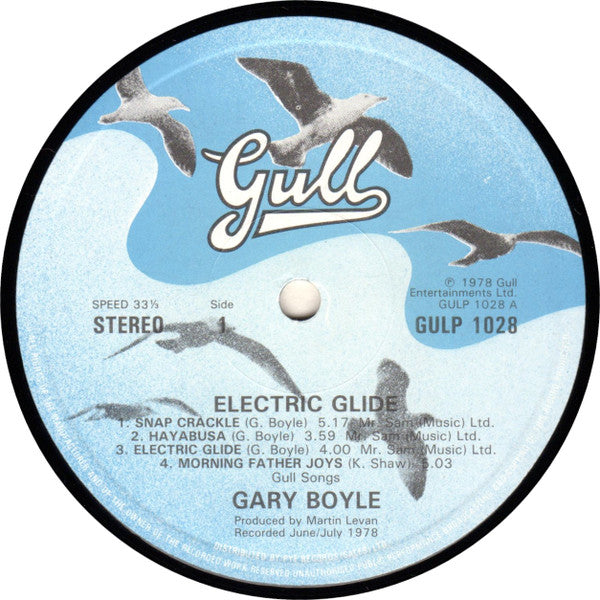 Gary Boyle – Electric Glide LP vinyl record, image 3 of 4