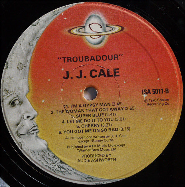 J.J. Cale – Troubadour LP vinyl record, image 5 of 5