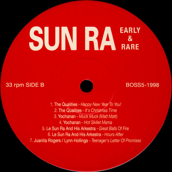 Sun Ra – Early And Rare LP vinyl record, image 4 of 4