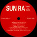 Sun Ra – Early And Rare LP vinyl record, image 4 of 4