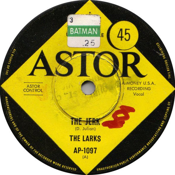 The Larks – The Jerk 7" vinyl record, image 6 of 6