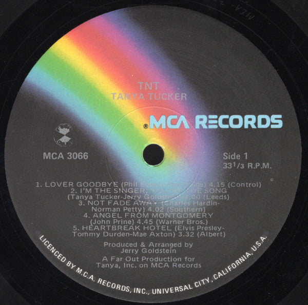 Tanya Tucker – TNT LP vinyl record, image 8 of 9