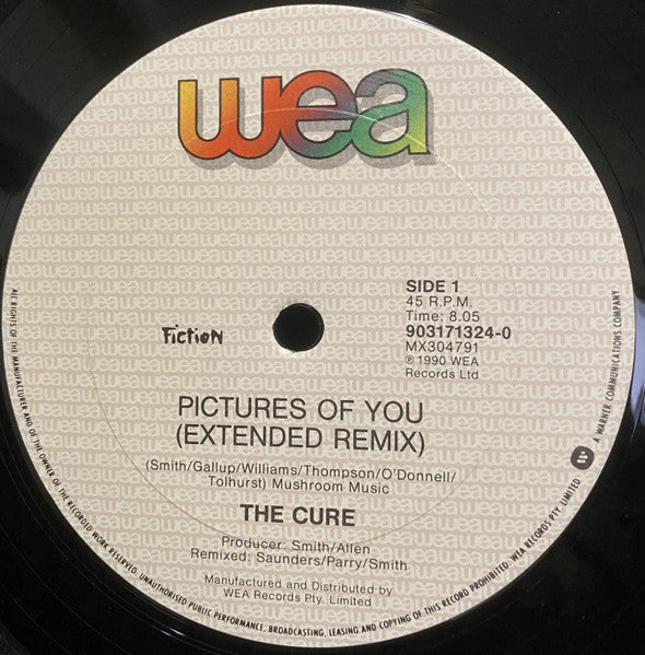 The Cure – Pictures Of You 12" vinyl record, image 4 of 5