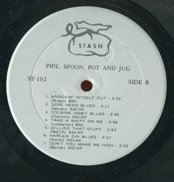 Various – Pot, Spoon, Pipe And Jug - 14 Jazz Vocals And Reefer Songs LP vinyl record, image 4 of 6