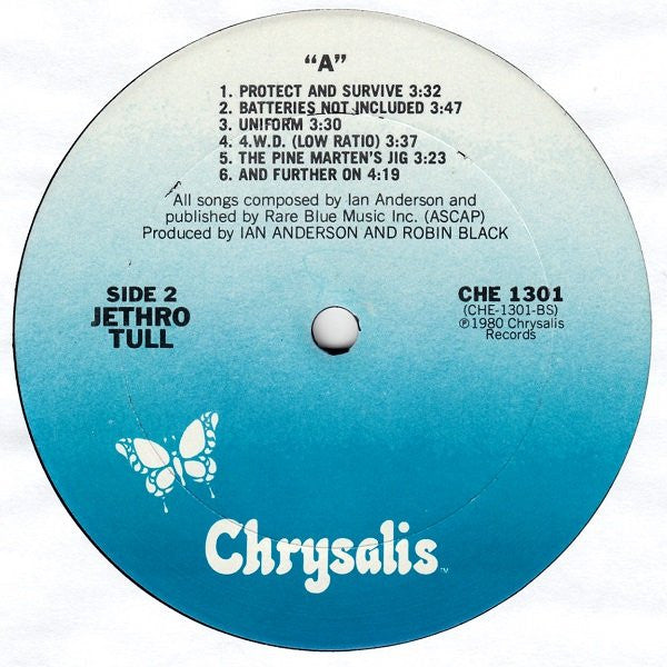 Jethro Tull – A LP vinyl record, image 4 of 10