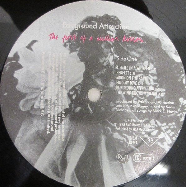 Fairground Attraction – The First Of A Million Kisses LP vinyl record, image 5 of 10