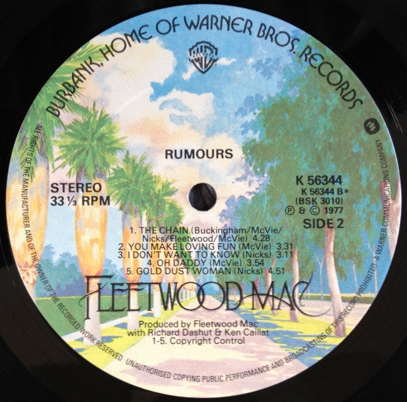 Fleetwood Mac – Rumours LP vinyl record, image 4 of 10