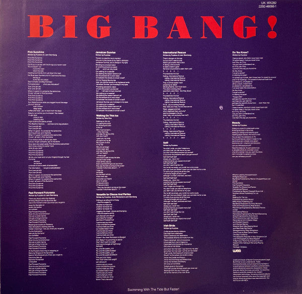 We've Got A Fuzzbox And We're Gonna Use It – Big Bang! LP vinyl record, image 6 of 6