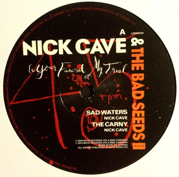 Nick Cave & The Bad Seeds – Your Funeral ... My Trial (2xLP) LP vinyl record, image 6 of 10