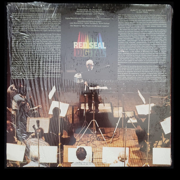 Béla Bartók, Eugene Ormandy, The Philadelphia Orchestra – Concerto For Orchestra LP vinyl record, image 2 of 4