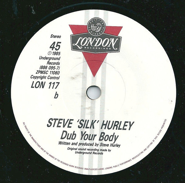 Steve "Silk" Hurley – Jack Your Body 7" vinyl record, image 4 of 4