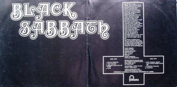 Black Sabbath – Black Sabbath LP vinyl record, image 7 of 7