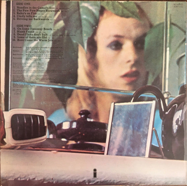 Brian Eno – Here Come The Warm Jets LP vinyl record, image 2 of 6