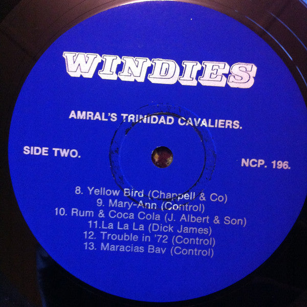 Amral's Trinidad Cavaliers – Fantastic Steel Drum Orchestra LP vinyl record, image 3 of 4