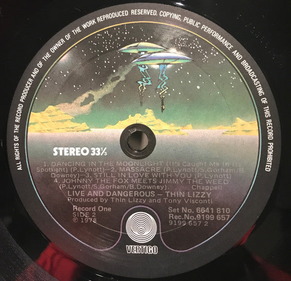 Thin Lizzy – Live And Dangerous (2xLP) LP vinyl record, image 6 of 10
