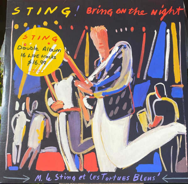 Sting – Bring On The Night (2xLP) LP vinyl record, image 2 of 8